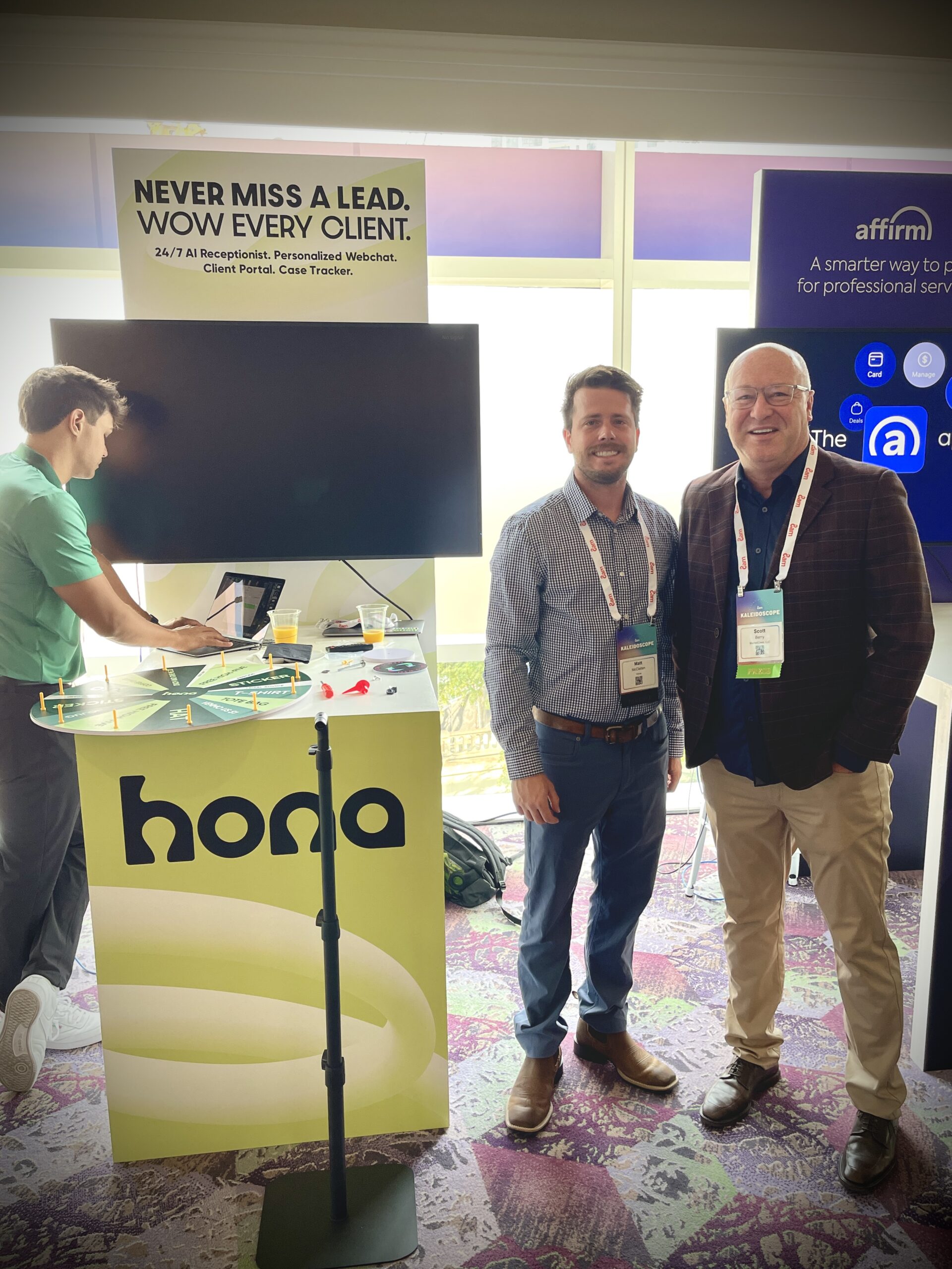 Scott Berry and Matt McClellan from Hona