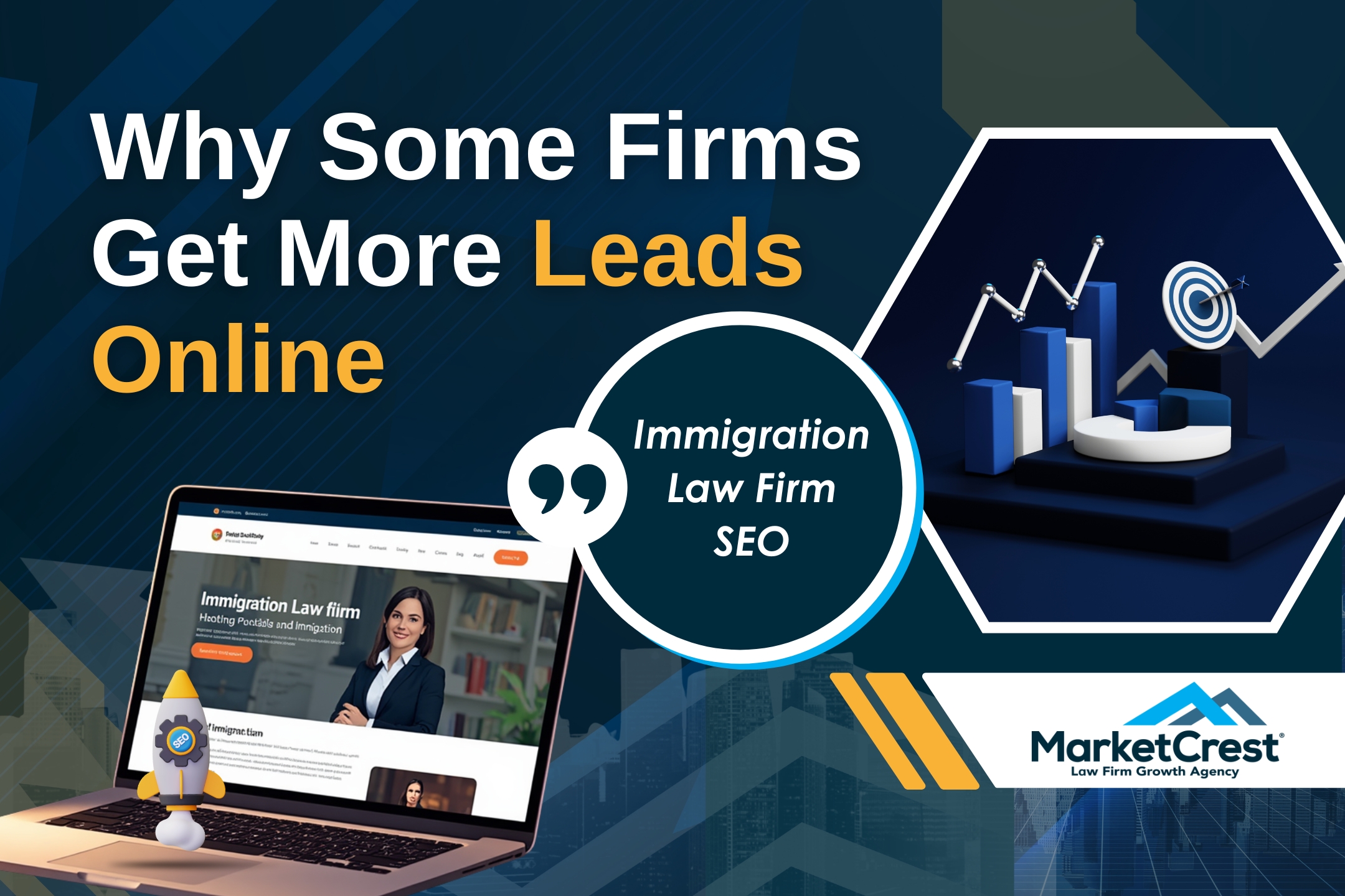 Immigration Law Firm SEO - Why Some Firms Get More Leads Online - MarketCrest