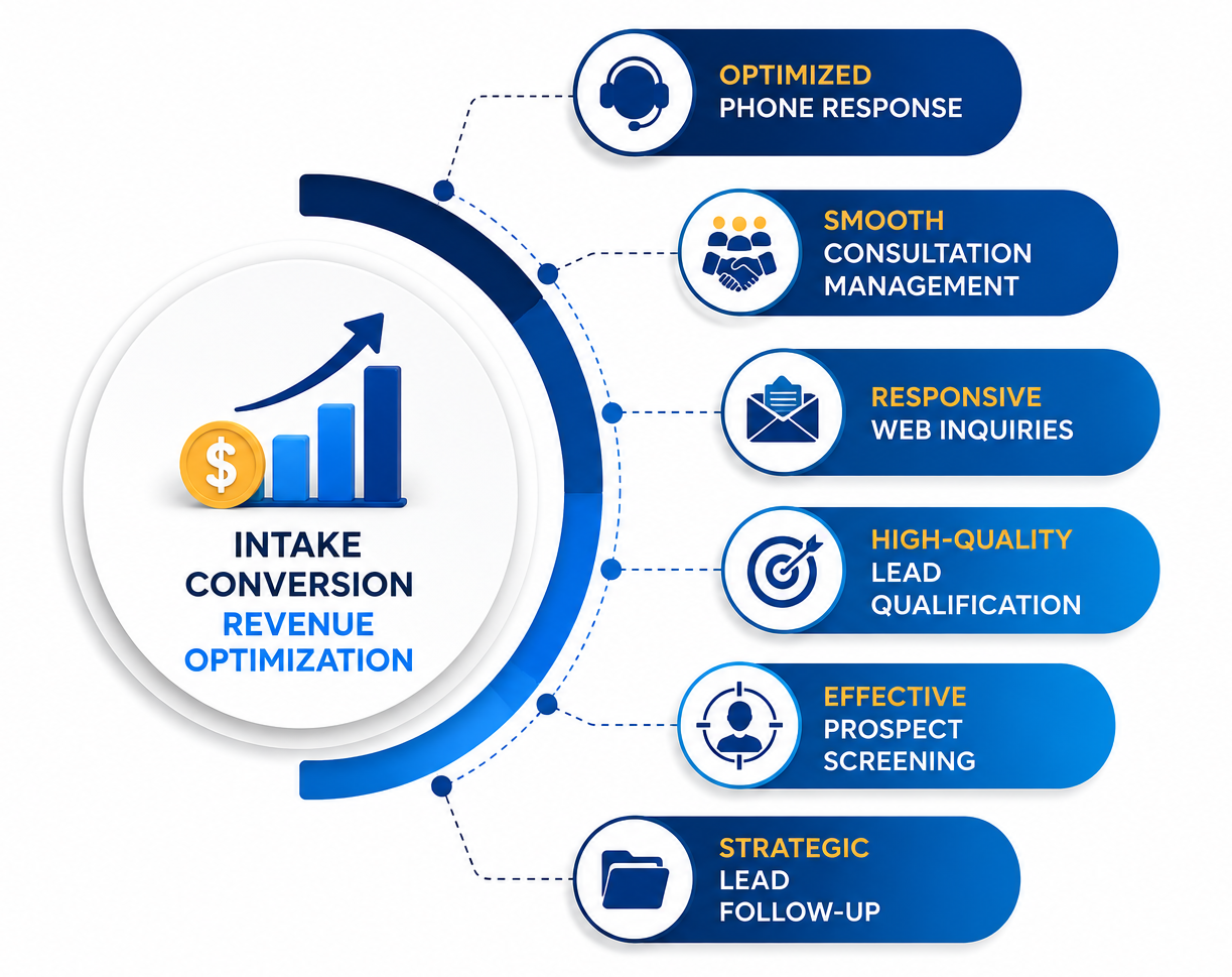 Law Firm Intake Optimization That Improves Conversion and Revenue - MarketCrest LLC.