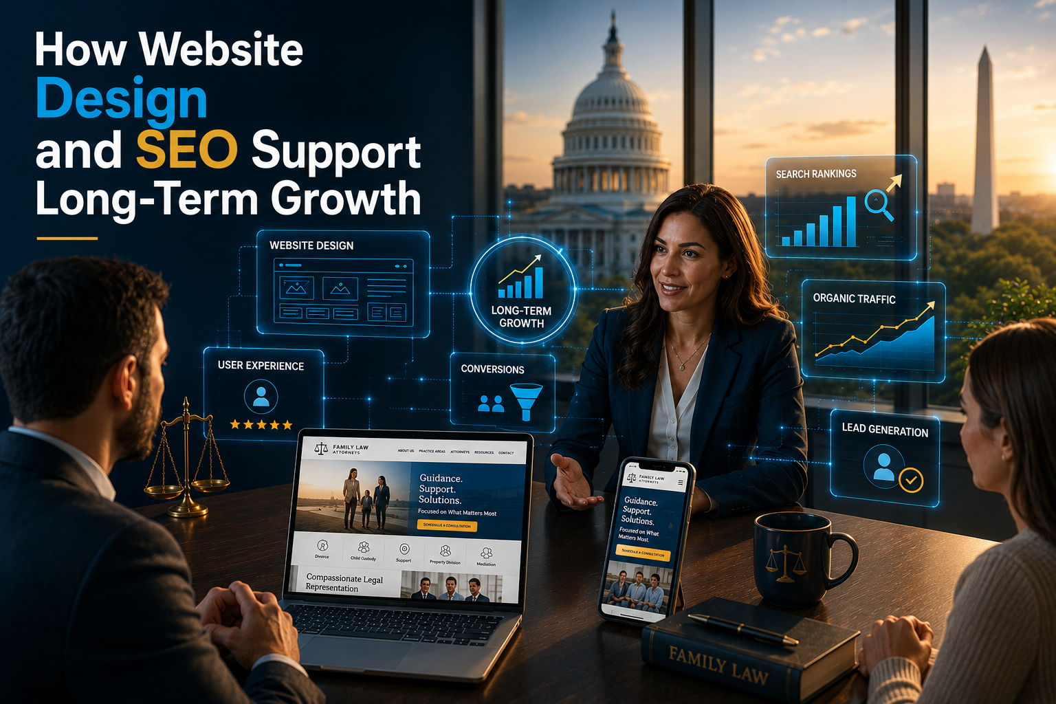How Website Design and SEO Support Long-Term Growth