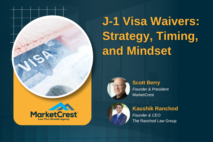 J-1 Visa Waivers Strategy, Timing, and Mindset with Kaushik Ranchod