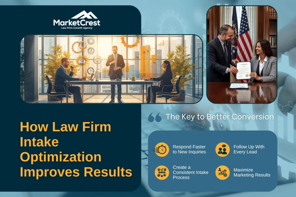 Law Firm Intake Optimization - How Law Firm Intake Optimization Improves Results - MarketCrest